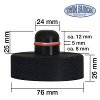 Hebepunkt-Adapter 4er Satz mit Koffer - TWS3-GK-TESLA-K