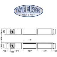Auffahrscherenhebebühne 4.2 t - Unterflur