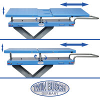 Profi-Scherenhubtisch - 1200 kg