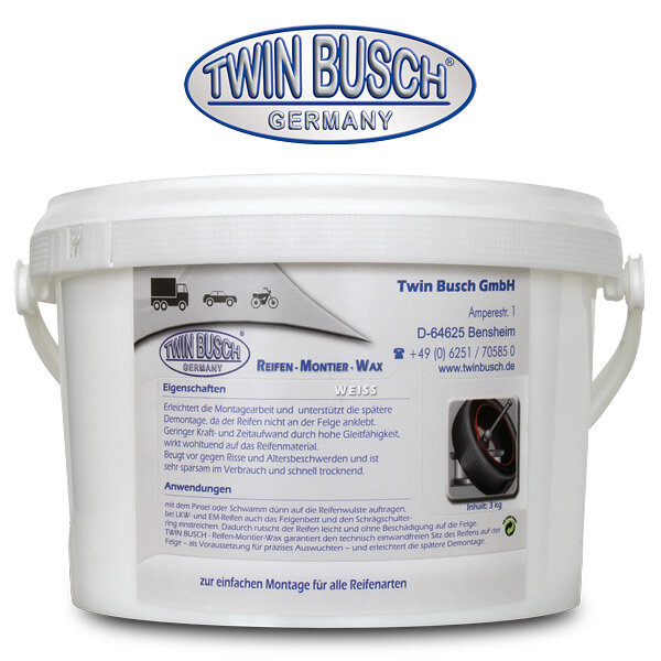 3 kg Reifenmontagepaste / Reifenmontierpaste - weiss