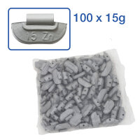 Set Auswucht-/Schlaggewichte 5-45 g Zink (ZN)