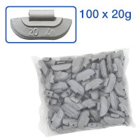 Set Auswucht-/Schlaggewichte 5-45 g Zink (ZN)