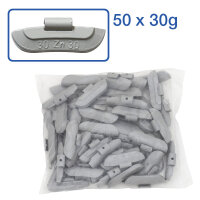 Set Auswucht-/Schlaggewichte 5-45 g Zink (ZN)