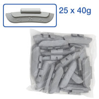 Set Auswucht-/Schlaggewichte 5-45 g Zink (ZN)