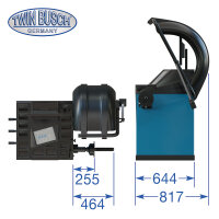 Reifenwuchtmaschine autom. - TFT Monitor - TWF-95