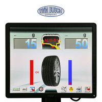 Reifenwuchtmaschine autom. - TFT Monitor - TWF-95