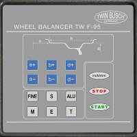 Reifenwuchtmaschine autom. - TFT Monitor - TWF-95
