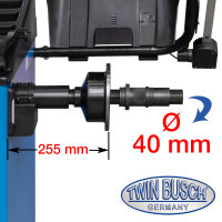 Reifenwuchtmaschine mit autom. pneumatischer Radspannung - TWF-96