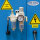 Reifenwuchtmaschine mit autom. pneumatischer Radspannung - TWF-96