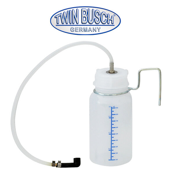 Auffangflasche für Bremsflüssigkeit