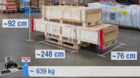 Rollen-Bremsenprüfstand mit Anzeigeschrank Digital-Display
