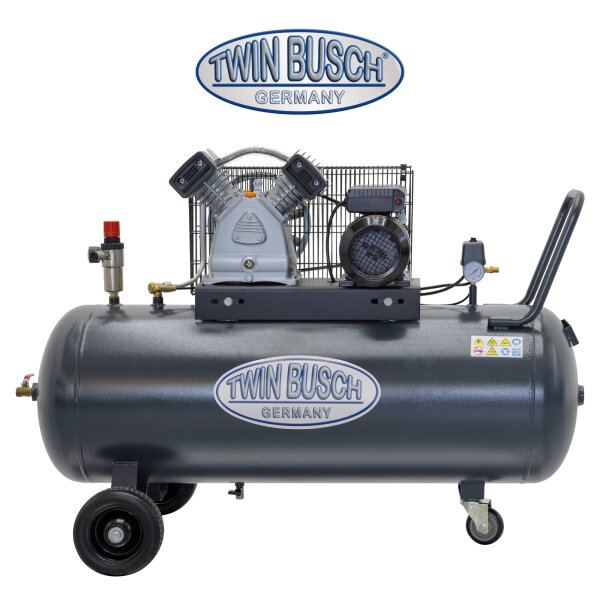 Druckluftkompressor liegend 200 L - Grey-Line