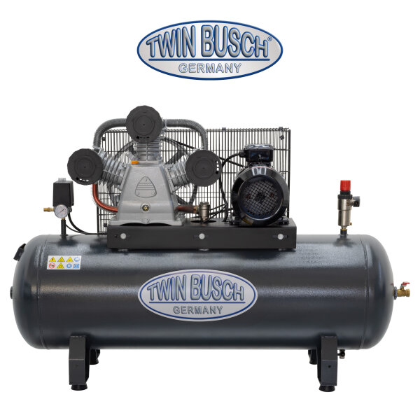 Druckluftkompressor liegend 250 L - Grey-Line