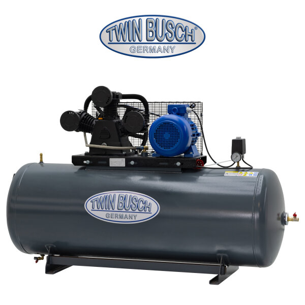 Druckluftkompressor liegend 500 L - Grey-Line