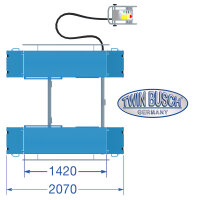 Reifendienst Scherenhebebühne 3.0 t 230V