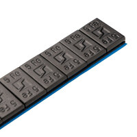 Klebegewichte Riegel schwarz 3kg