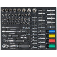 UltimatePro B7/TS1 – Professioneller Werkstattwagen mit Cr-V-Werkzeugsatz (267 Teile)