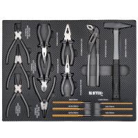 UltimatePro B7/TS1 – Professioneller Werkstattwagen mit Cr-V-Werkzeugsatz (267 Teile)