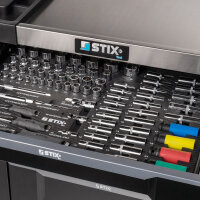 UltimatePro B7/TS1 – Professioneller Werkstattwagen mit Cr-V-Werkzeugsatz (267 Teile)