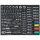 UltimatePro B7/TS1 – Professioneller Werkstattwagen mit Cr-V-Werkzeugsatz (267 Teile)