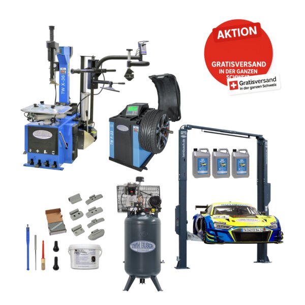 Pro Autolift Set Werkstatt Set Comfort