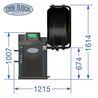 Reifenwuchtmaschine autom. - Grey-Line