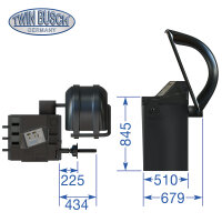 Reifenwuchtmaschine Semi autom. - Grey-Line