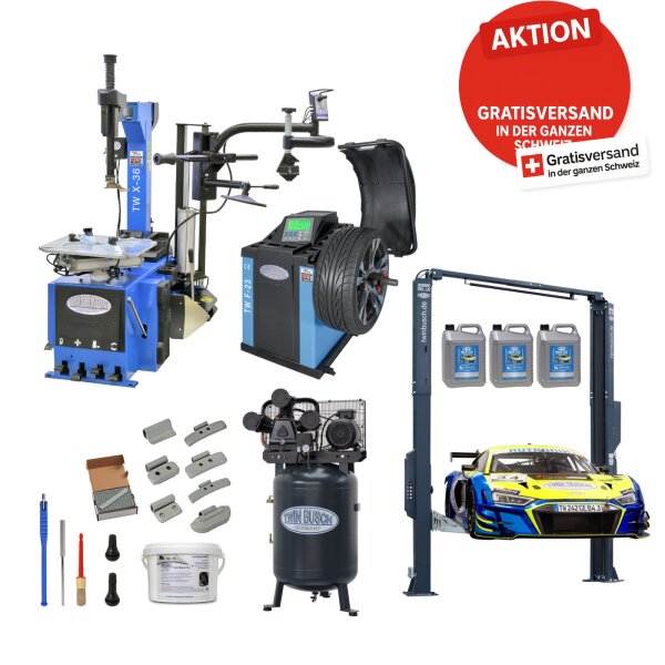 Pro Autolift Set Werkstatt Set Comfort II