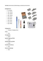 Reifenmontage Set Basic Blau