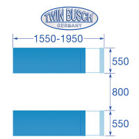 Profi Scherenhebebühne 3.0 t - elektromagnetisch - Unterflur
