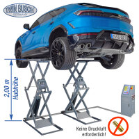 Profi Scherenhebebühne 3.5 t - Überflur - elektromagnetisch - GREY-Line
