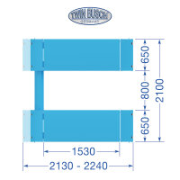 Profi Scherenhebebühne 3.5 t - Überflur - elektromagnetisch