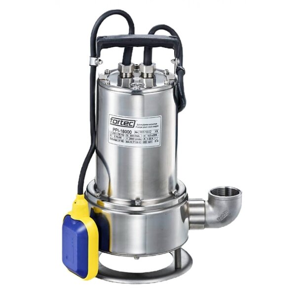 Fortec PPI-18000 Schmutzwasser-/ Fäkalienpumpe