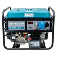 KS 7000E G Synchron-Stromerzeuger Benzin/LPG-Gas
