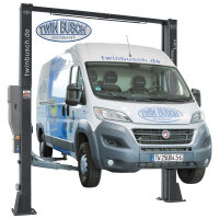 2 Säulen Hebebühne 5.0 t - elektromagnetisch - barrierefrei - HEAVY LINE - Grey-Line