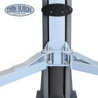 2 Säulen Hebebühne 5.0 t - elektromagnetisch - barrierefrei - HEAVY LINE - Grey-Line