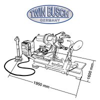 LKW-Reifenmontagemaschine - 14“ (356 mm) - 26“ (661 mm) - Grey-Line