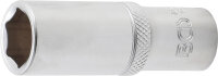 Steckschlüssel-Einsatz Sechskant, tief | Antrieb...