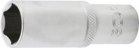 Steckschlüssel-Einsatz Sechskant, tief | Antrieb...