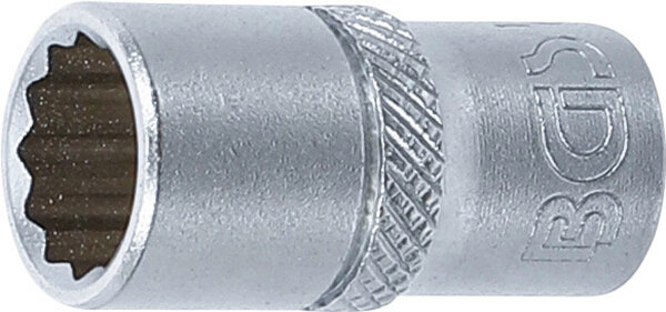 Steckschlüssel-Einsatz Zwölfkant | Antrieb Innenvierkant 6,3 mm (1/4") | SW 11/32"