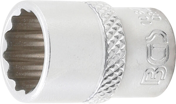 Steckschlüssel-Einsatz Zwölfkant | Antrieb Innenvierkant 6,3 mm (1/4") | SW 15/32"