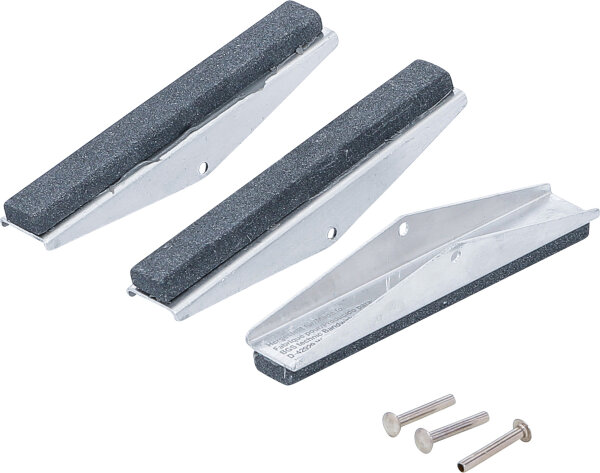 Ersatzbacken für Honwerkzeug Art. 1157 | Backen 100 mm | K 180 | 3-tlg.