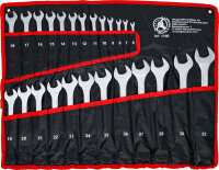 Maul-Ringschlüssel-Satz | SW 6 - 32 mm | 25-tlg.