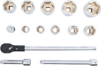 Steckschlüssel-Satz | Antrieb 25 mm (1") | 15-tlg.