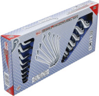 Doppel-Ringschlüssel-Satz | gekröpft | SW 6 x 7 - 20 x 22 mm | 8-tlg.