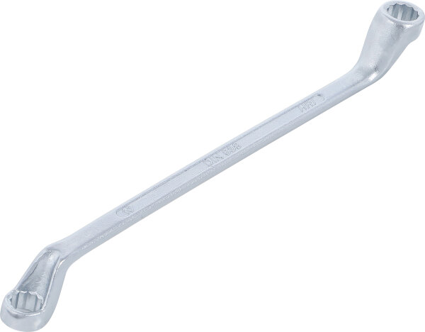 Doppel-Ringschlüssel, gekröpft | SW 10 x 11 mm