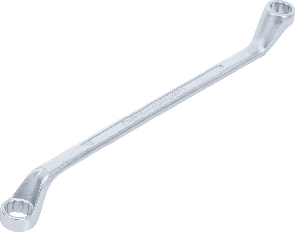 Doppel-Ringschlüssel, gekröpft | SW 12 x 13 mm