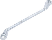 Doppel-Ringschlüssel, gekröpft | SW 14 x 15 mm