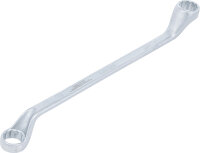 Doppel-Ringschlüssel, gekröpft | SW 18 x 19 mm