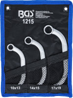 Starter- und Blockschlüssel-Satz | SW 10 x 13 - 17 x 19 mm | 3-tlg.